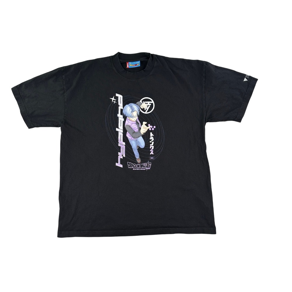 Hypland‎ Dragon Ball Super Trunks T-Shirt XL Black Made in USA Anime